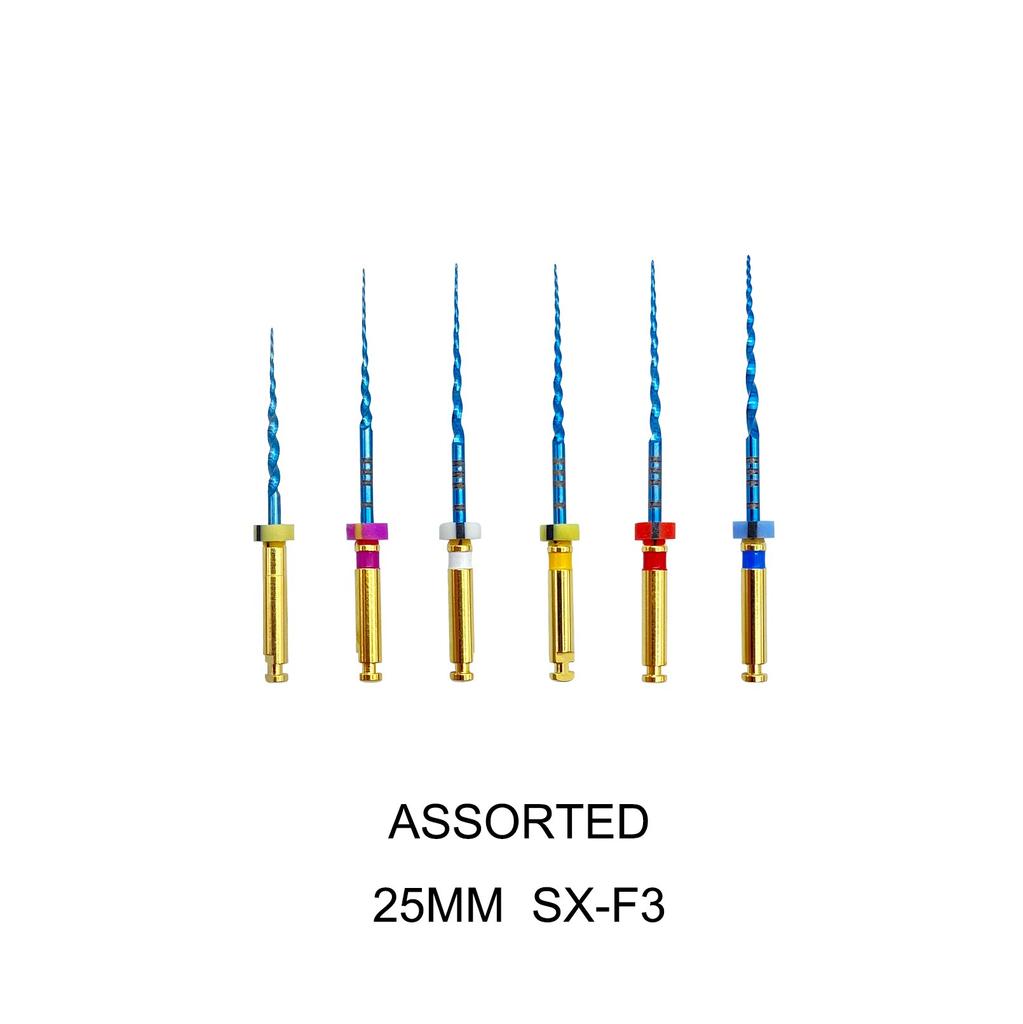 Супер-файл для стоматологических инструментов, синий роторный Pro, гибкий конусный файл для активации тепла, для корневых каналов