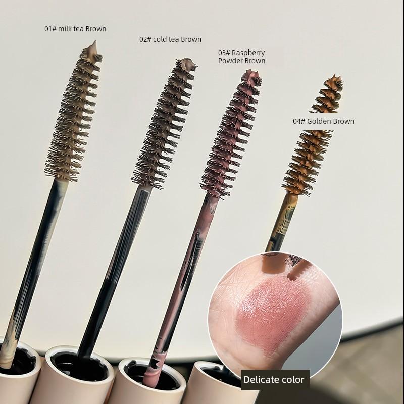 Cool Platinum Light Eyebrow! Eyebrow Cream Women's Light Color Waterproof Women's Long Lasting Fadeless Pink Brown Eyebrow Cream Large Capacity