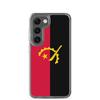 Телефонный чехол - Samsung - Galaxy S23 Plus - Drapeau Angola - Souple - Multicolore