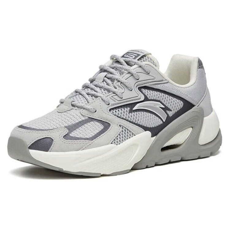 Anta Кроссовки женские Millennium 6 Non-Slip Wear-Stick Low-Top Casual Shoes Gray 122328890-2