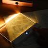 LED Reading Light for Reading at Night in Bed Flat Book Lights for Book Lovers for Reading Illuminator Panel Plate Lamp Board