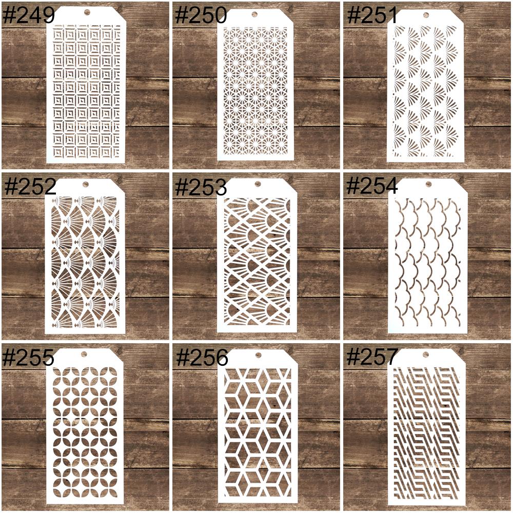 12*24 см DIY ремесло многослойные трафареты для росписи стен Скрапбукинг штамповки альбомы декоративное тиснение бумажные карты