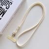 Personalize Trend Solid Color Mobile Phone Lanyard Diagonal Span Crossbody Long Rope Shoulder Strap Rope Necklace 