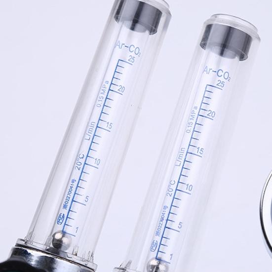 Двухтрубный расходомер для аргонодуговой сварки, регулятор газа, манометр, редуктор давления