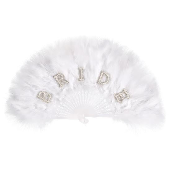 Винтажный складной веер из перьев, ручной веер для свадебной вечеринки, переносной летний веер, украшение для танцевального представления, аксессуары для вечеринок