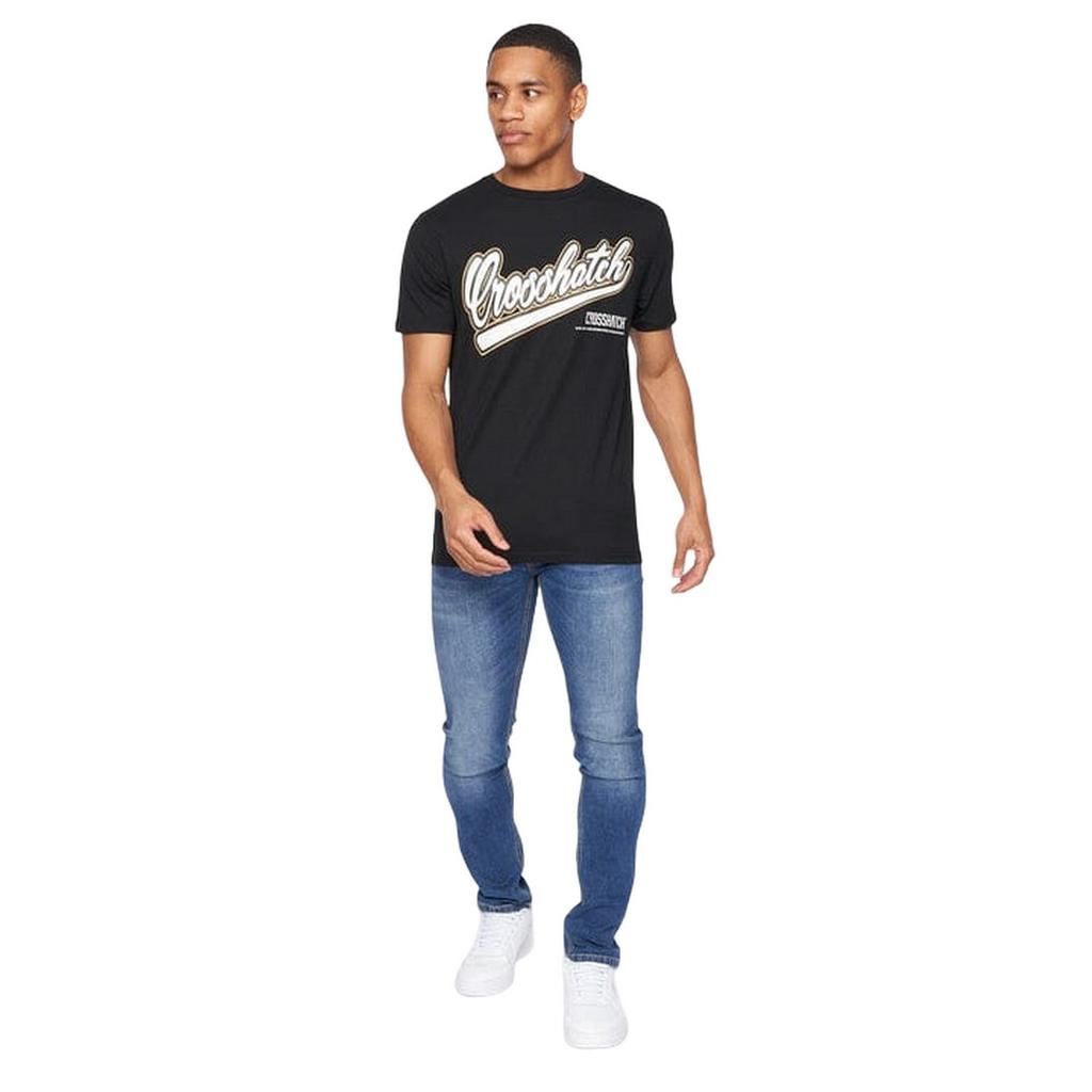 Crosshatch Мужская футболка с логотипом Cronstand