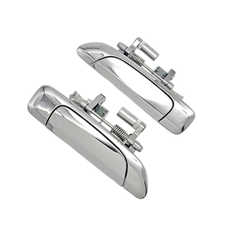 For Honda Civic 2001-2005& Fit 2002-2008 Exterior Door Handles- 2Pcs Rear Left+ Right Pair