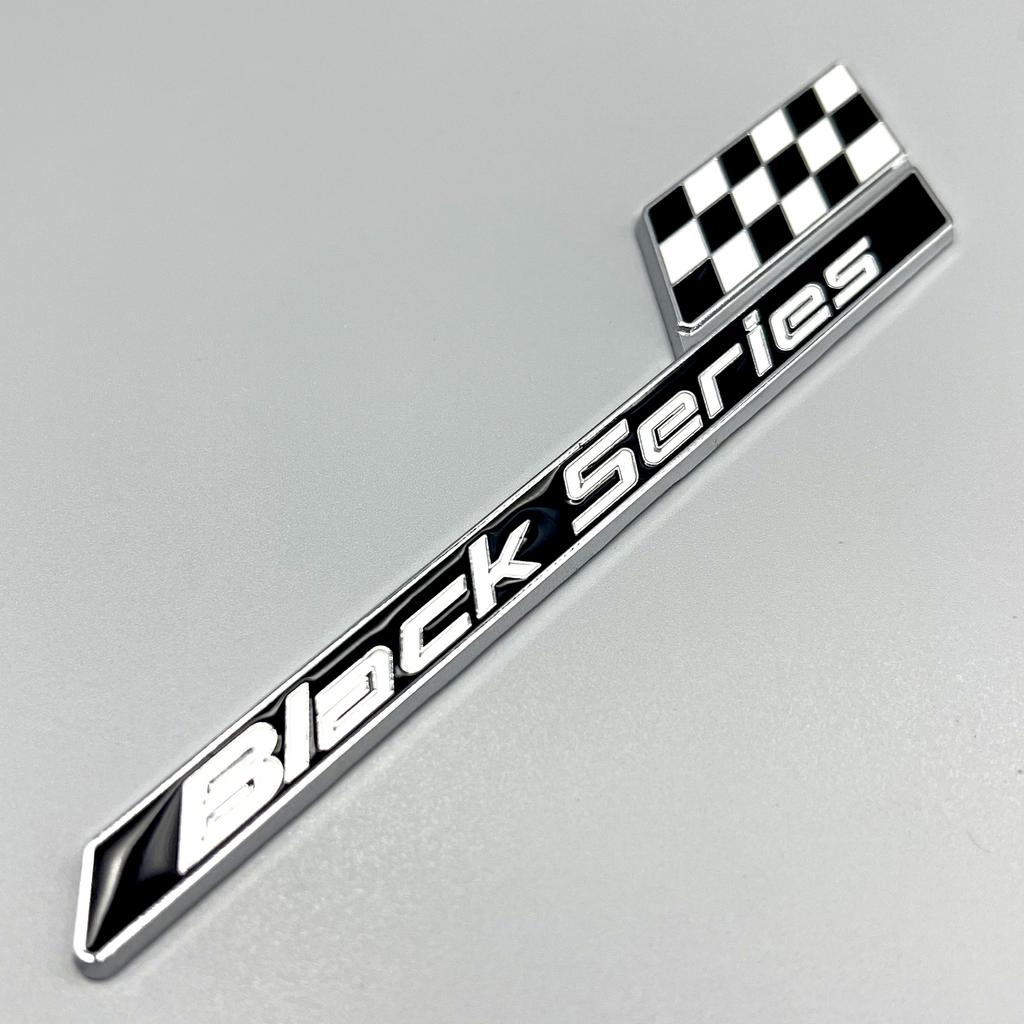 Black Series Car Badge Emblem For GT C63S A35 E63 S63 Turnk Sticker Decoration