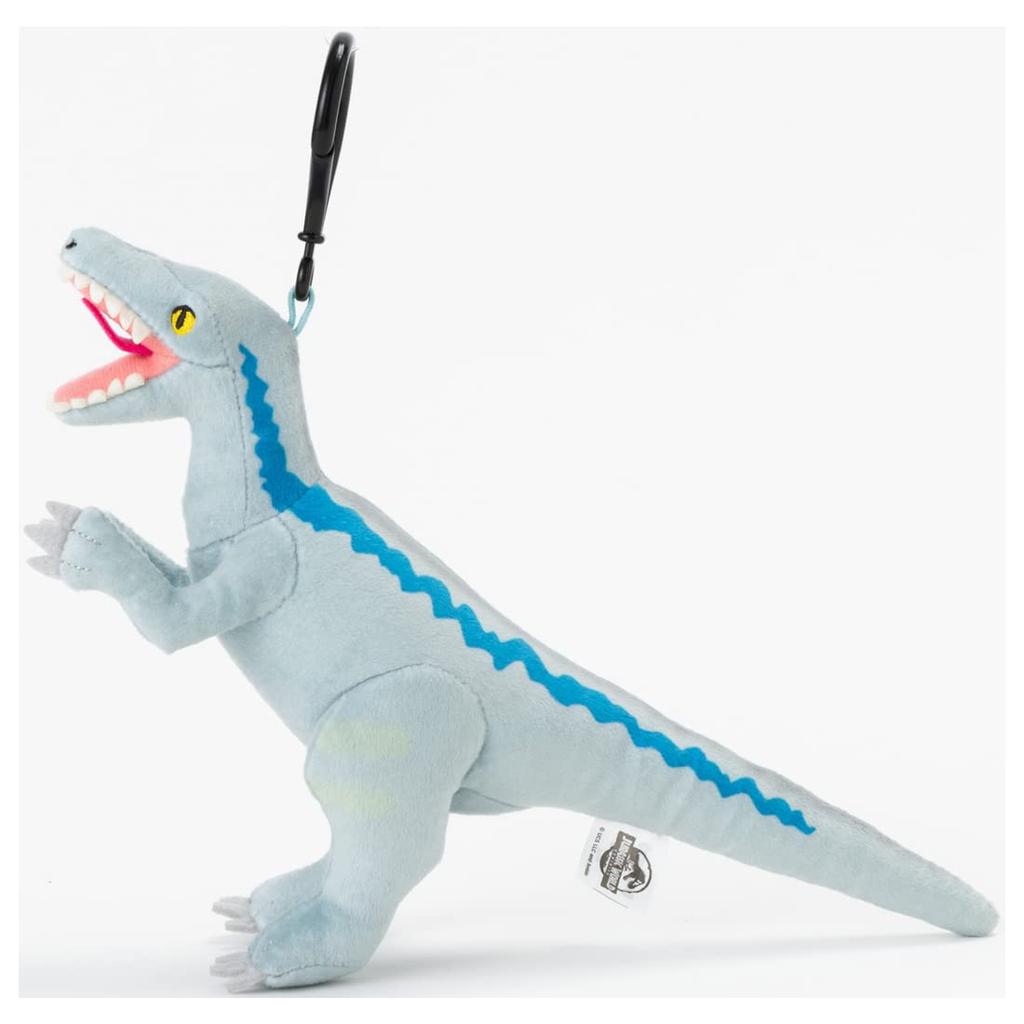 Плюшевая игрушка со звуком Мир Юрского периода Велоцираптор Блю, Высота примерно 27 см