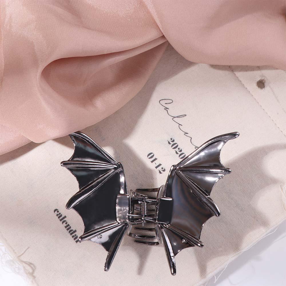 Y2k Bat Wing Hair Claw Shark Clip Bat Hairpin Gothic Bat Claw Clip  Halloween