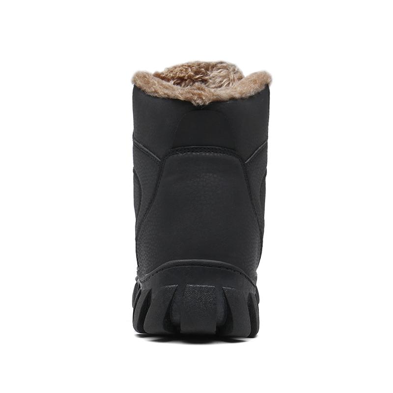 Зимние теплые высокие хлопковые ботинки Plus Plus Plus Plus для пар, зимние ботинки для походов, ботинки для походов 35-48