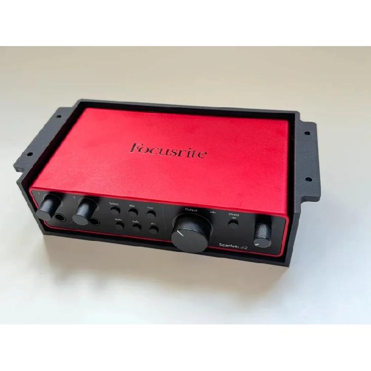 1 шт. для Focusrite Scarlett 2i2 (4-е поколение) Кронштейн крепления Автомагнитола Стерео Маленький монтажный кронштейн Универсальный автомобильный кронштейн