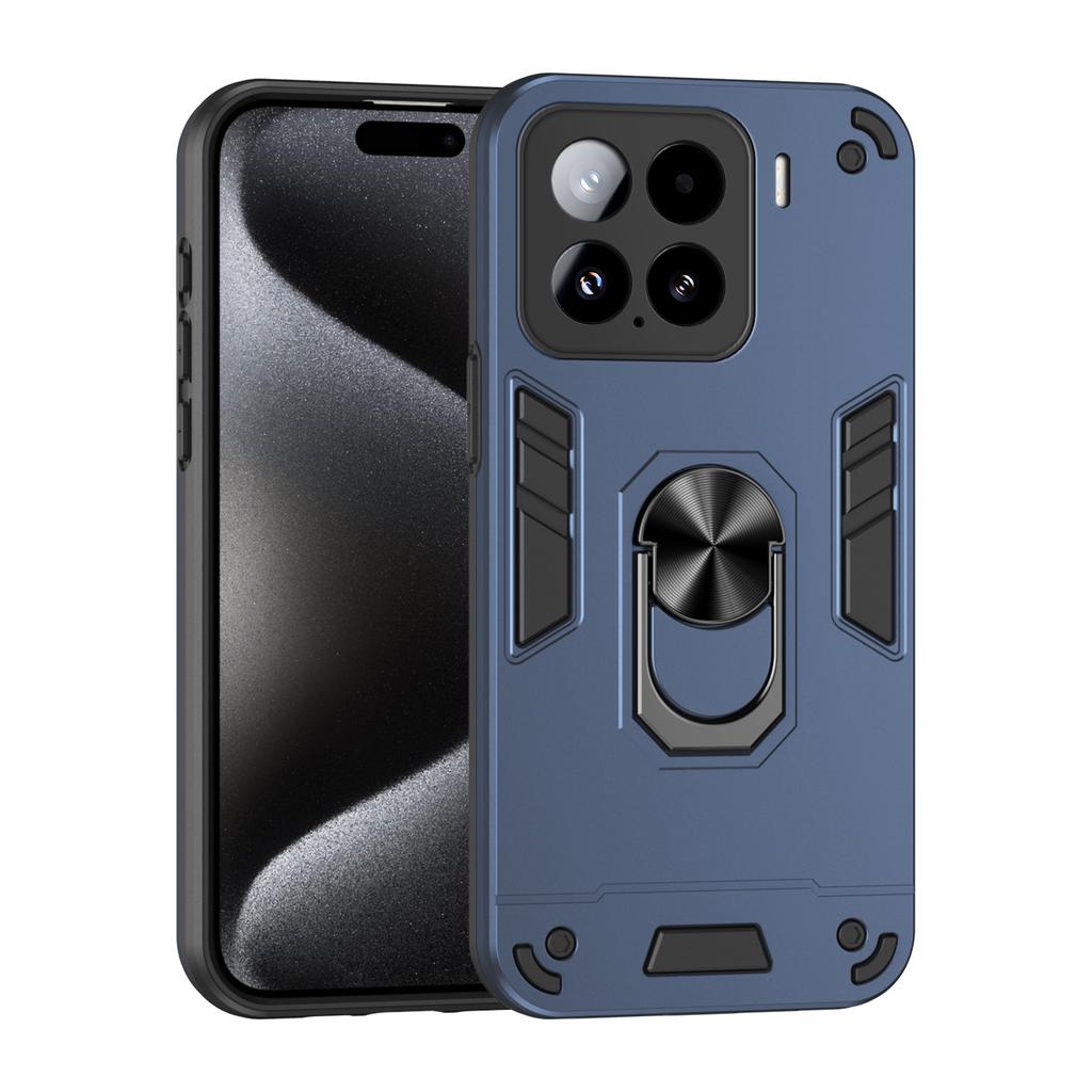 Чехол военного класса для Xiaomi 17T 15T Pro Mi 15 5G Защитная крышка Ударопрочный Держатель-кольцо Подставка Fundas Coque
