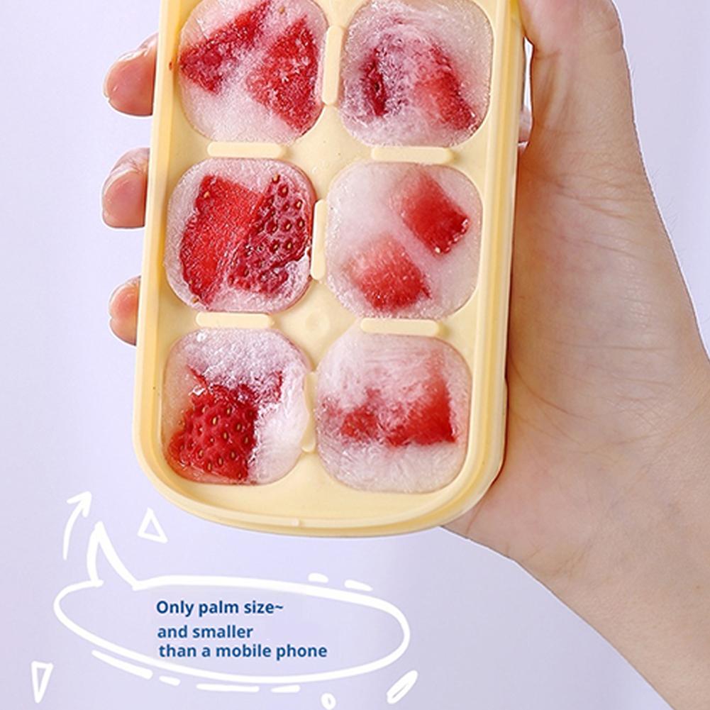 4 шт. формочки для кубиков льда силиконовые формы для кубиков льда формочки для льда без льда коробка BPA Maker класс лед пищевой Reus Y8X6