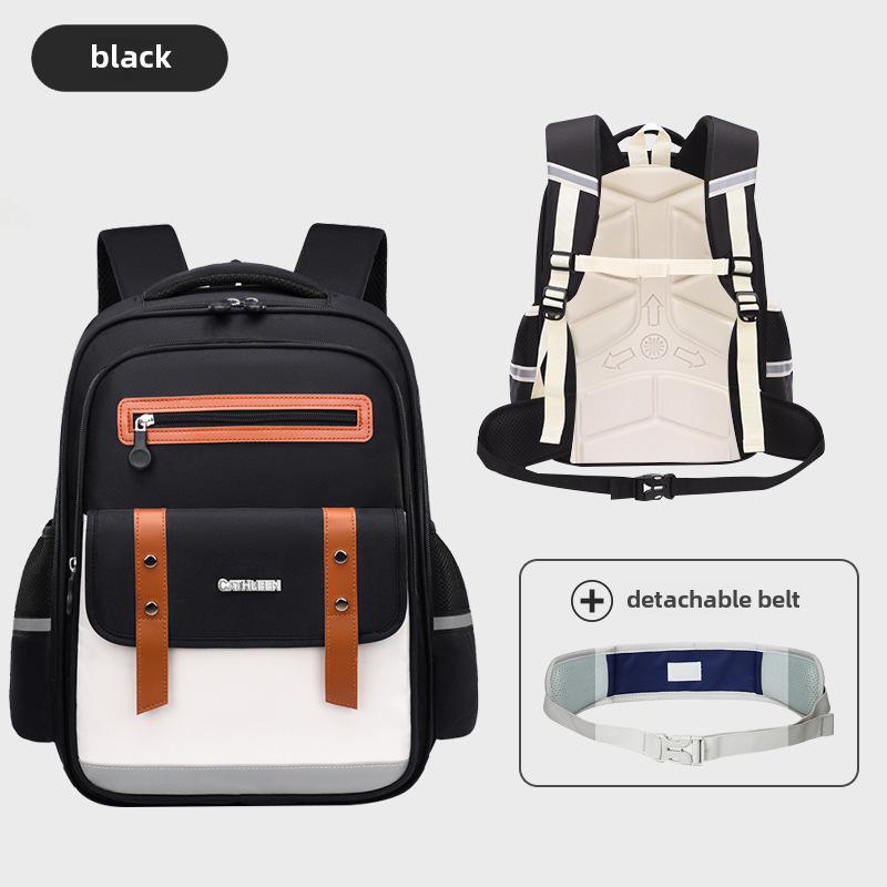 Cloud Schoolbag: Lightweight, Large-Capacity Backpack for Grades 1-6