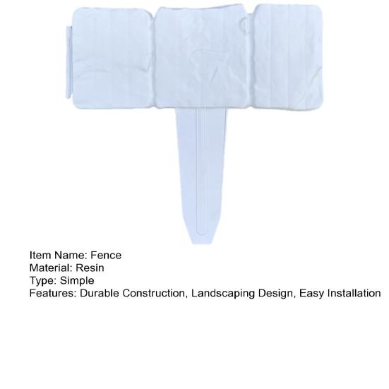 Искусственный камень Забор Ландшафтное обрамление Легкая установка Клумба Газон