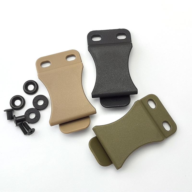 Hunting KYDEX HOLSTER CLIPS IWB Magazine Pouch Belt Clips Universal Utility EDC Belt Clip Outdoor Loops Camping Knife