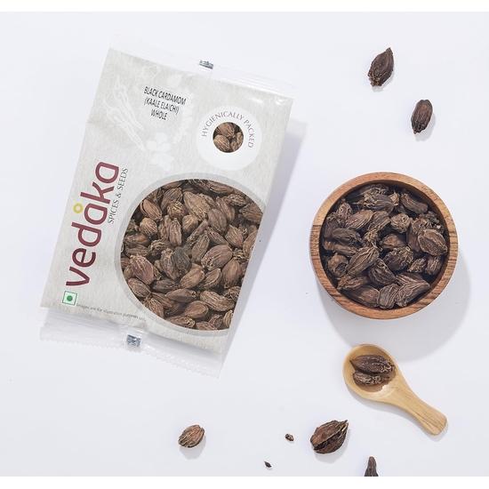 Ведака Кардамон (Черный Элайчи) Целый | Без добавления красителей | Без добавления консервантов | 100 г