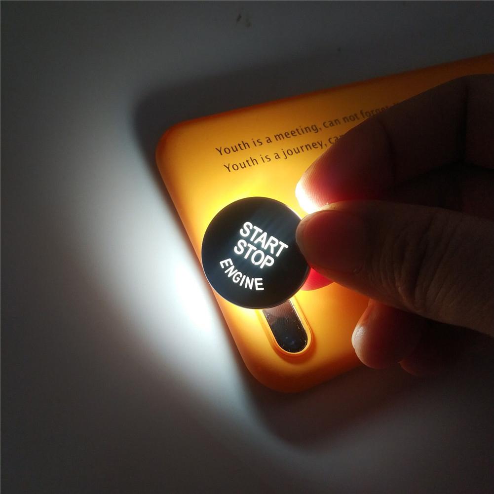 Крышка переключателя кнопки запуска двигателя, остановки двигателя для BMW 5, 6, 7 серии F01 F02 F10 F11 F12 F13 2009-2013, автостайлинг