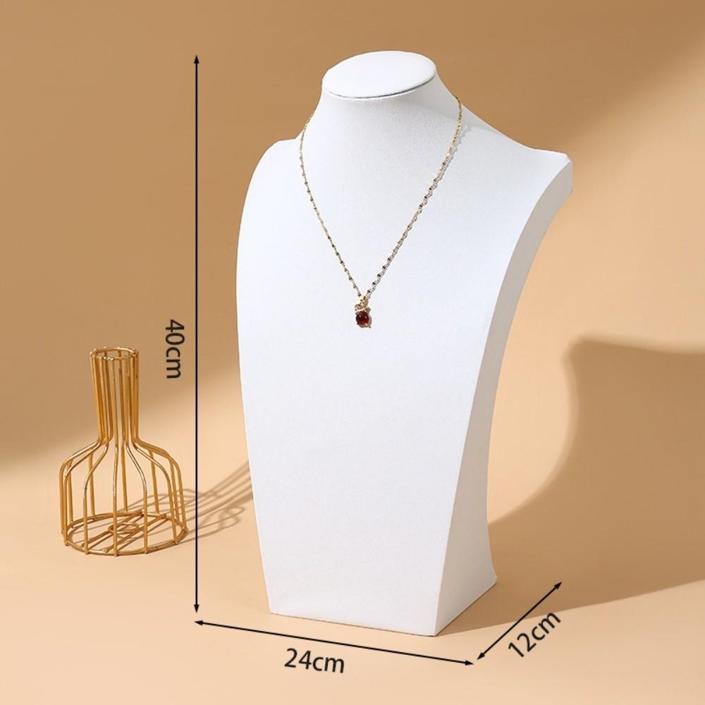 Neck Mold Necklace Display Stand Human Shape Ornament Holder Portable Mannequin Bust Jewelry Show