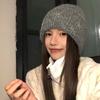 Korean Versatile Thickened Bow Wool Hat Fashionable Casual Big Head Circumference Windproof Warm Hat Autumn and Winter Ear Protection Cold Hat