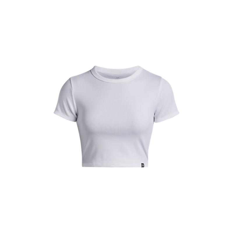 Under Armour Женская ребристая футболка с коротким рукавом Rival