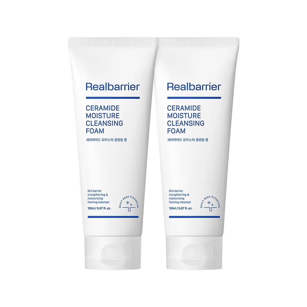 Real Barrier Ceramide Moisture Cleansing Foam Set 150ml ×2