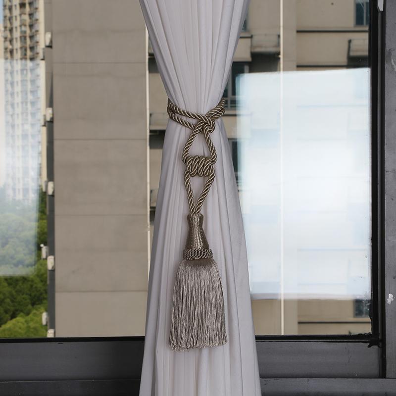 1 упаковка, подхваты для занавесок с кисточками, аксессуары для комнаты, держатель для штор, занавески ручной работы, веревка с кисточками, домашний декор