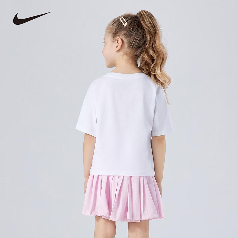Nike Мягкая и удобная футболка с коротким рукавом для девочек