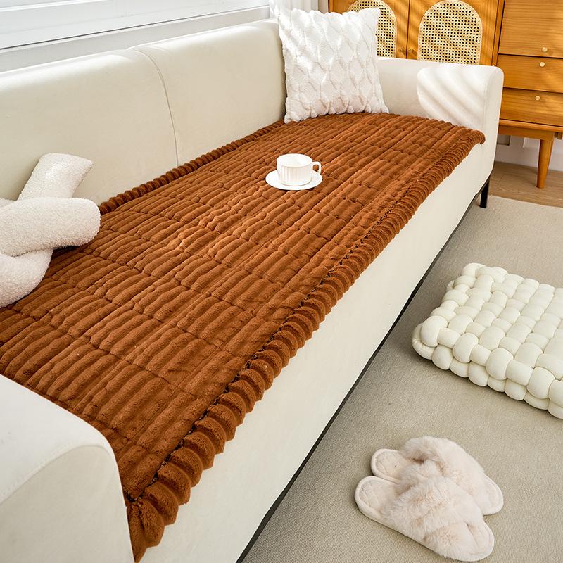 Мягкая подушка для дивана, зимняя мягкая утолщенная подушка для дивана, нескользящая подушка, чехол для дивана Premium Feeling