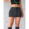 Elastic Summer Women's Mini Denim Skirt
