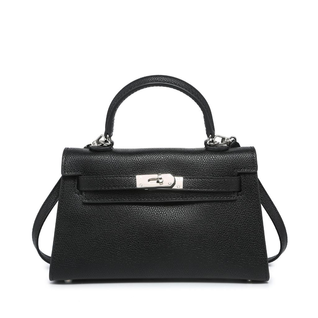 Горячая сумка второго поколения без пуха из натуральной кожи, высококлассная модная женская мини-сумка для ношения в руке, текстурная сумка-тоут