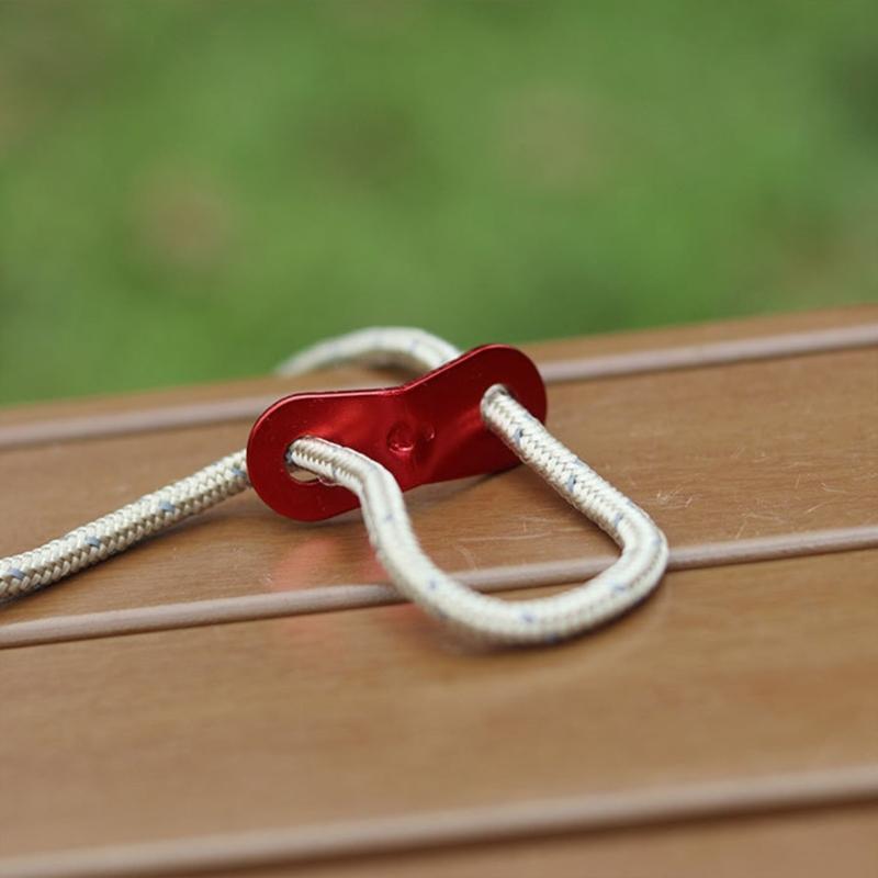 Reusable Tent Buckles Tent Fasteners Buckle Aluminum Alloy Tent Rope Buckle Tent Rope Tighteners Reusable Tent Fasteners