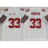 Embroidered College Rugby Jersey Men - Ohio State Buckeyes Style Numbers 7 33 18 2 1 4 Fall Winter Wear