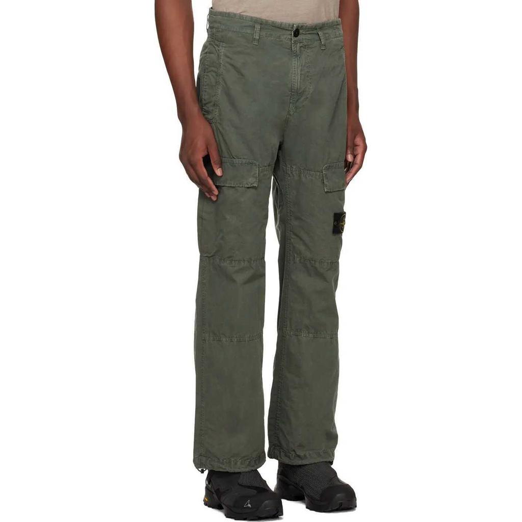 STONE ISLAND Logo Patch Cargo Pants 8015311WA-V0159