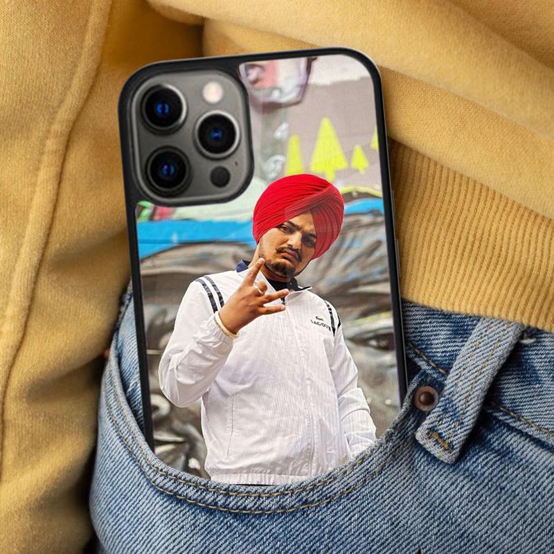 Indian Rapper Sidhu Soft Phone Case for iPhone 17 Air 16e Pro max 15 Pro 13 14 Plus 11 12 MagSafe Magnetic Coque