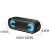 DSP Аудио Бас Глубокий Двойной Bluetooth 16 Вт Глубокий Бас IPX7 Портативный Беспроводной RGB Подсветка TWS Стерео До 24 Часов Непрерывной Карты microSD Карабин