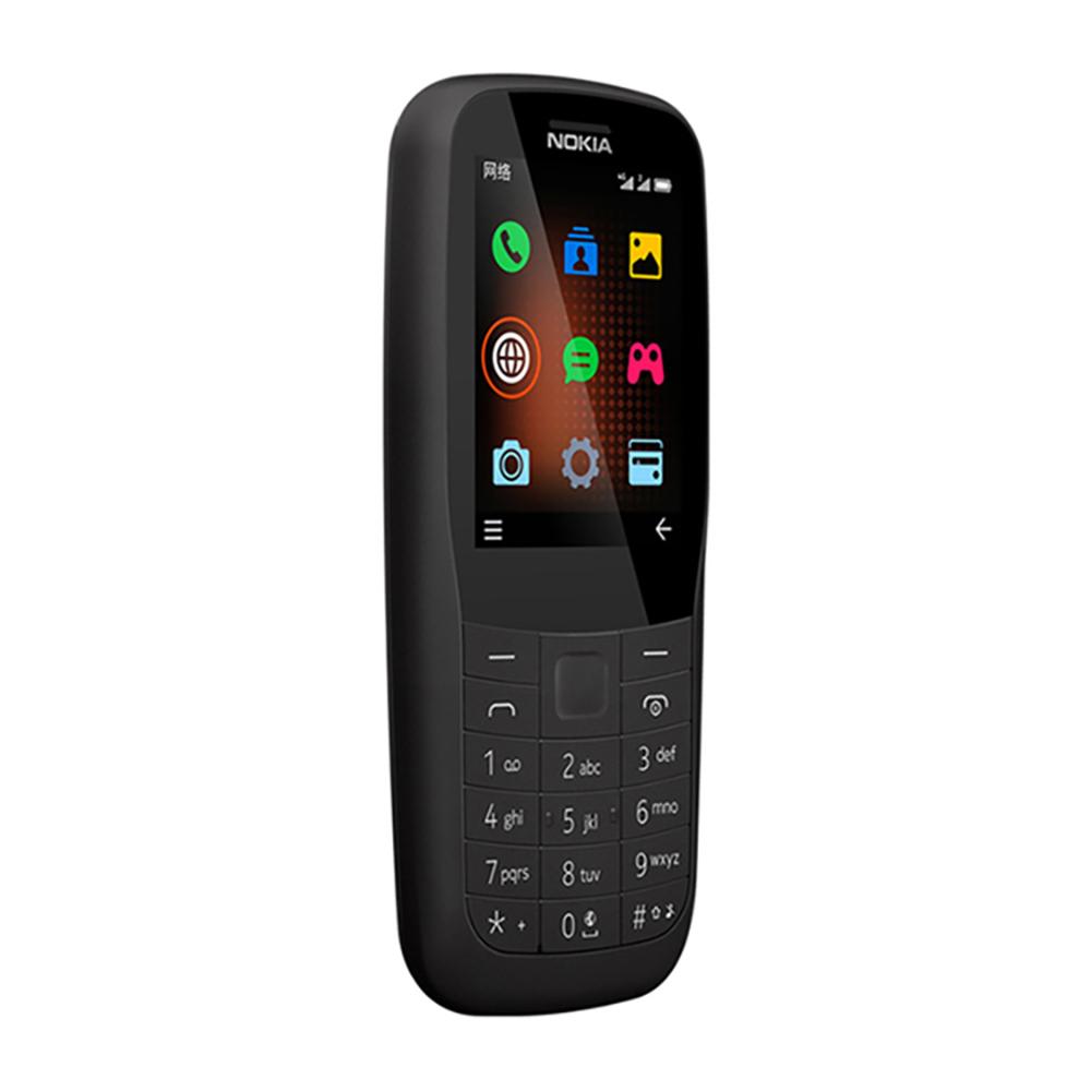 Восстановленный разблокированный оригинальный мобильный телефон Nokia 220 4G с двумя SIM-картами LTE 2019