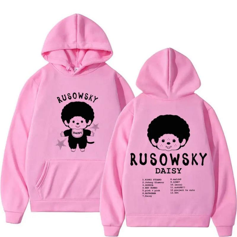 Худи с графическим принтом Rapper Rusowsky Daisy Tour Me