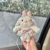 Bonnie Bunny Plush Keychain: Cute Girl Doll Bag Charm & Bestie Birthday Gift