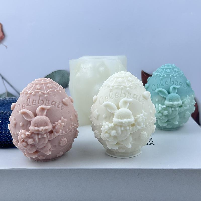 1 шт DIY Изготовление свечей Форма Симпатичная Яйцевидная силиконовая форма Мыло Форма Ароматерапевтическая свеча Форма Изготовление свечей 1 стиль