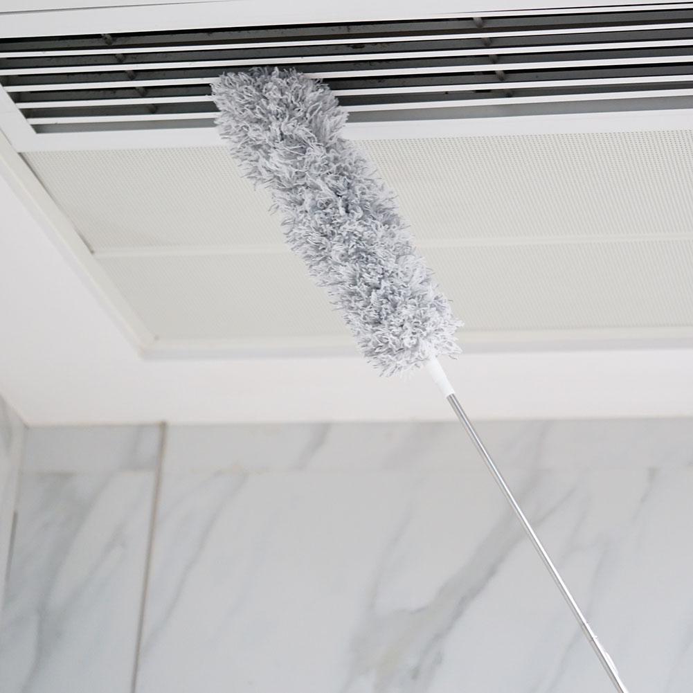 Retractable Duster Steel Long Handle Dusting Car Cleaning Dust Tools Microfiber Duster F1I2 Feather Brush Chicken Hous S0G8