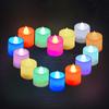 10Pcs Colorful Mini LED Tea Lights Glow Electric Birthday Candle
