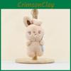 Rabbit Pendant Plush Cartoon Flower Rabbit Bag Hanging Keychain Decoration