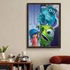 DIY Diamond Painting Monster Academy Cross Stitch Kit Mosaic Art Diamond Painting Full Circle Diamond Home Decoration