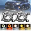 3 Inch Car Fog Lamp Assembly Daytime Running Lights Headlight 12-24V for Toyota Corolla RAV4 Camry Yaris Prius CHR Hilux Lexus