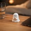 Уникальное украшение для стола на Хэллоуин, 3D-печатная фигурка призрака, милая жутковатая статуэтка из смолы, забавная настольная подставка, прочная статуэтка для декора стола, столешницы