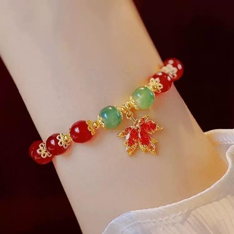 Браслет-киоск стиль интернет-знаменитости неповторяющийся браслет супер фея китайский стиль DIY глазированная модель