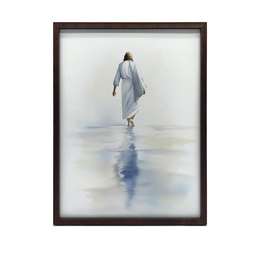 Jesus Walking On Water Jesus Walking On Water, 50X70 Cm, Unframed, Premium Canvas On Stretcher