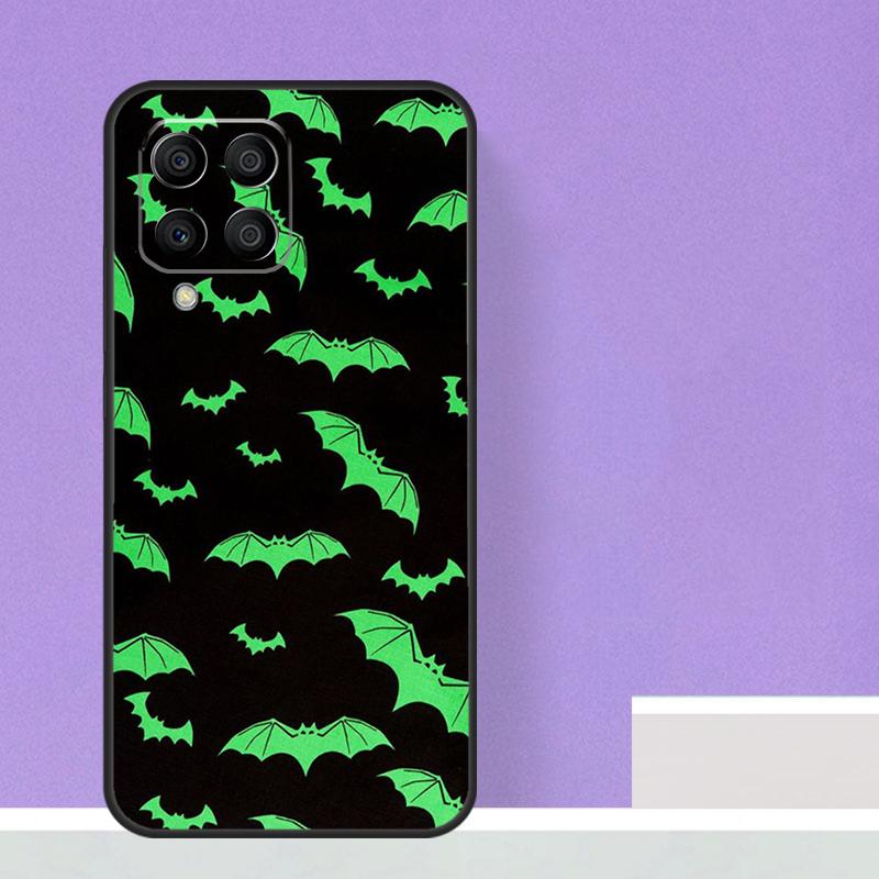 Halloween Vampire Bats For Samsung Galaxy M12 M32 M52 M14 M34 M54 M21 M51 M31 M30s M20 M15 M55 M13 M33 M53 Case